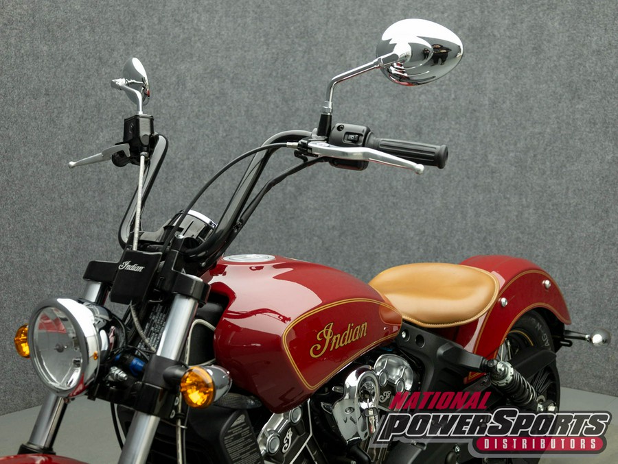 2020 INDIAN SCOUT 100TH ANNIVERSARY