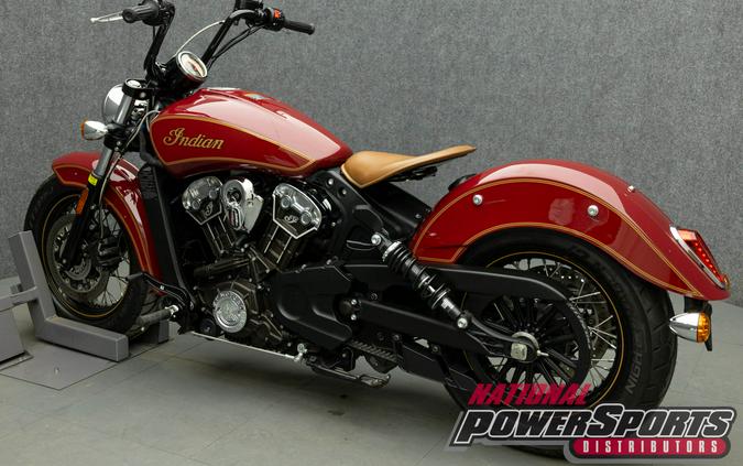 2020 INDIAN SCOUT 100TH ANNIVERSARY