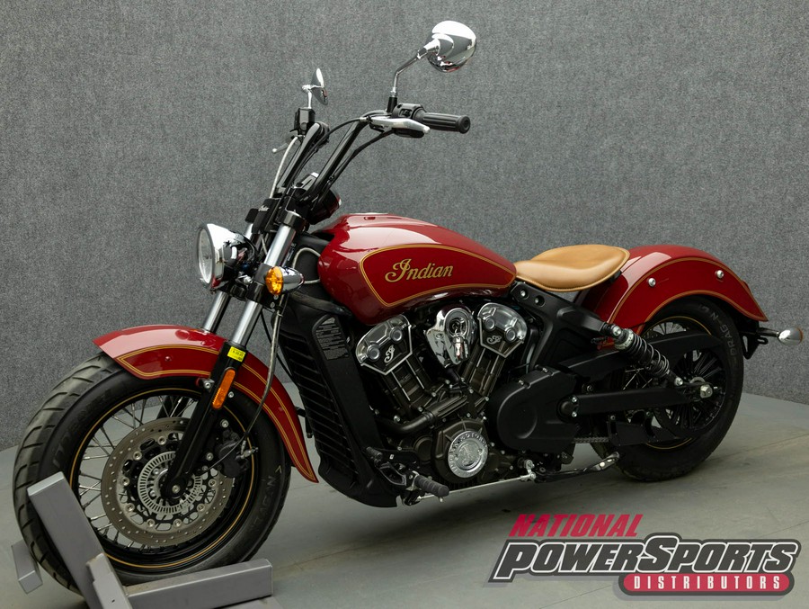 2020 INDIAN SCOUT 100TH ANNIVERSARY