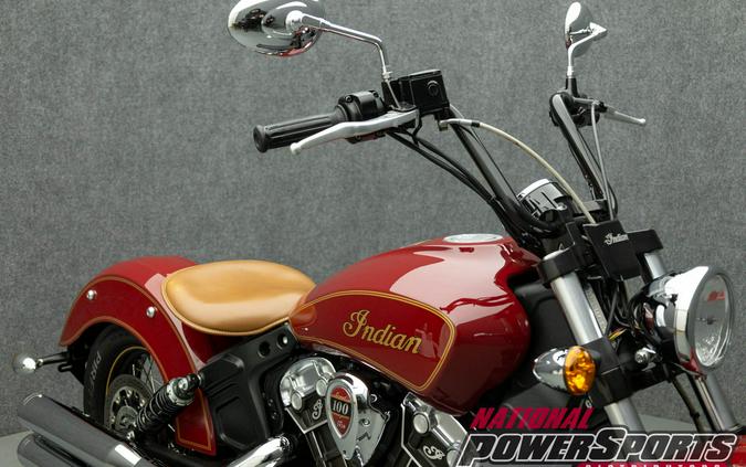 2020 INDIAN SCOUT 100TH ANNIVERSARY