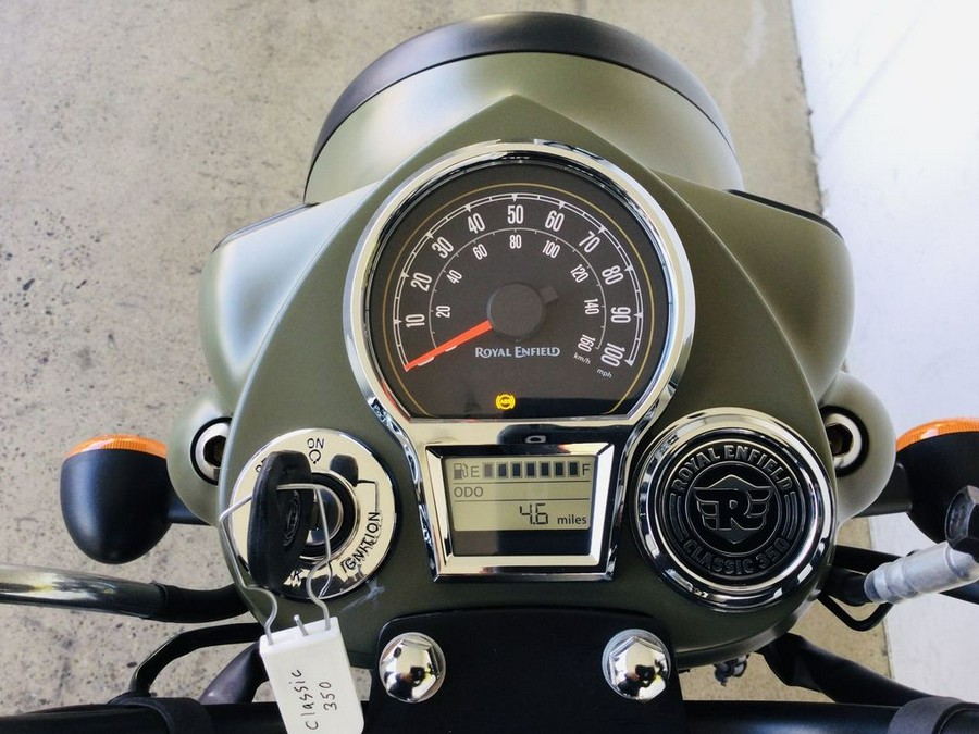 2023 Royal Enfield Classic 350 Signals Marsh Grey