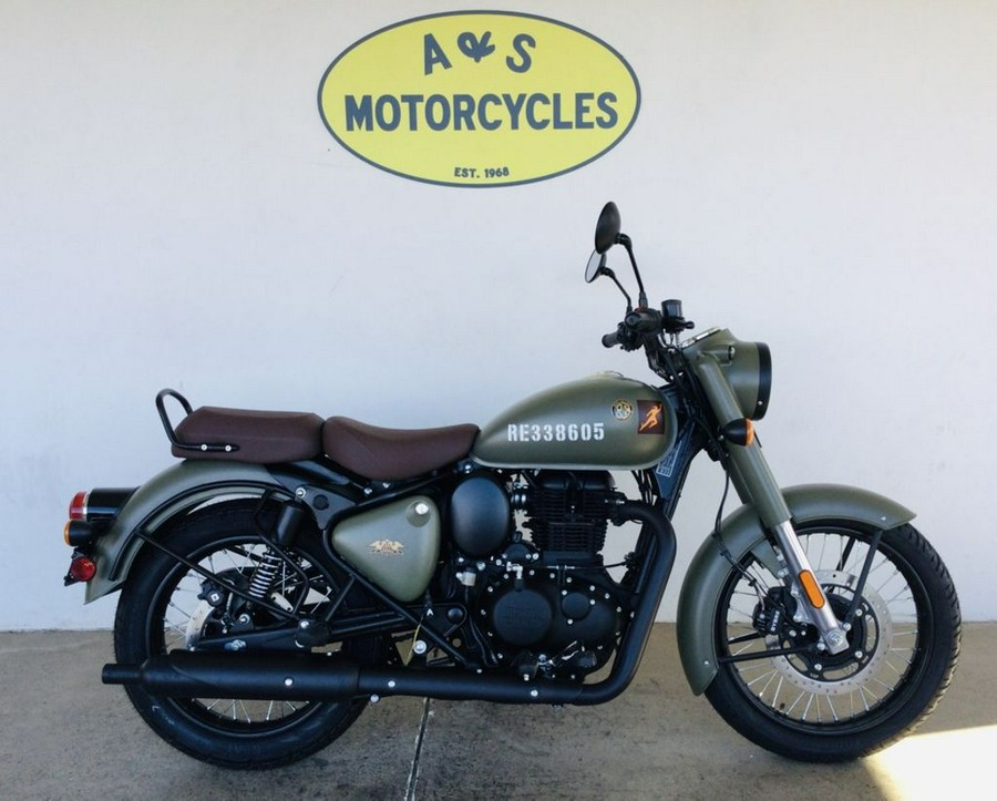 2023 Royal Enfield Classic 350 Signals Marsh Grey