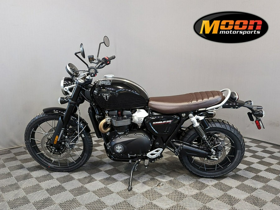 2024 Triumph Scrambler 1200 X Sapphire Black