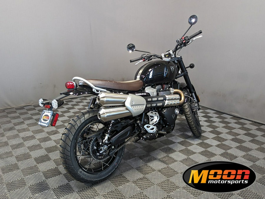 2024 Triumph Scrambler 1200 X Sapphire Black