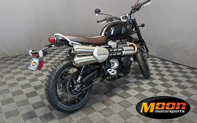 2024 Triumph Scrambler 1200 X Sapphire Black