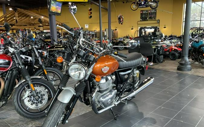 2022 Royal Enfield Int650 Orange Crush