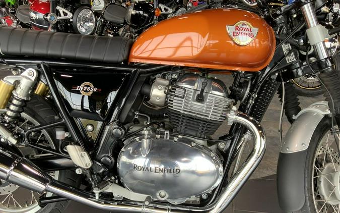 2022 Royal Enfield Int650 Orange Crush