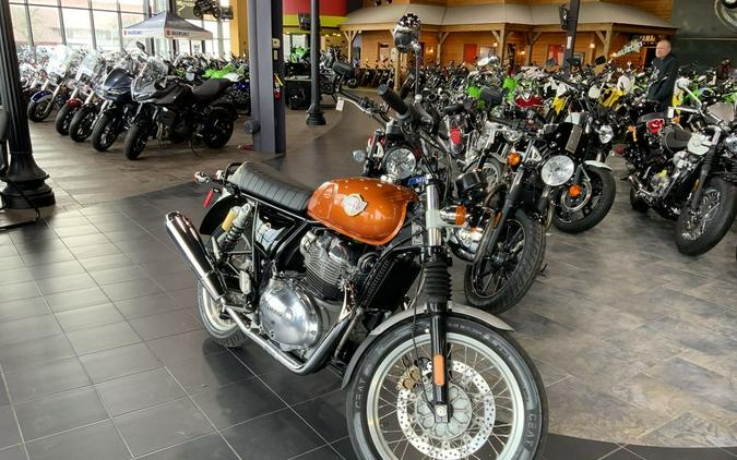 2022 Royal Enfield Int650 Orange Crush