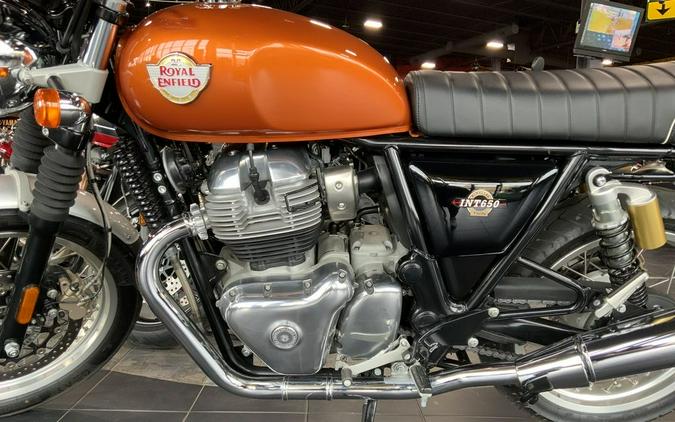 2022 Royal Enfield Int650 Orange Crush