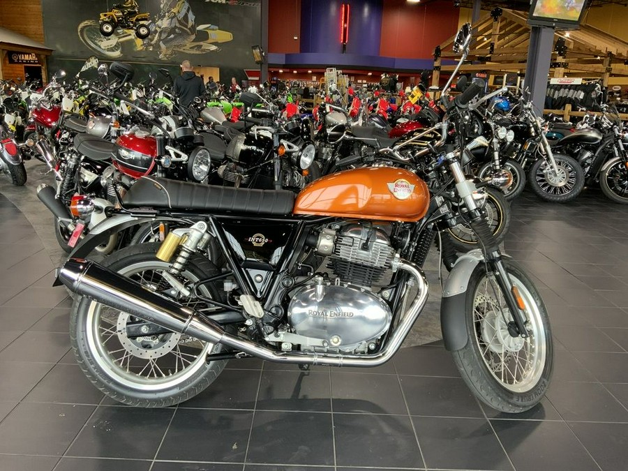 2022 Royal Enfield Int650 Orange Crush