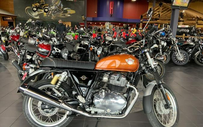 2022 Royal Enfield Int650 Orange Crush