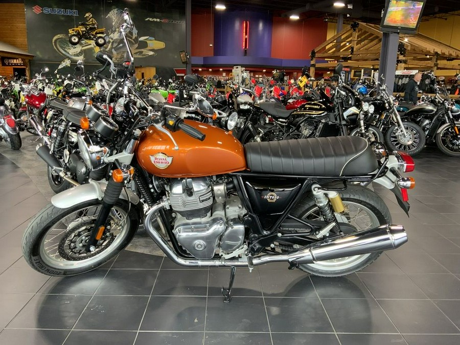 2022 Royal Enfield Int650 Orange Crush