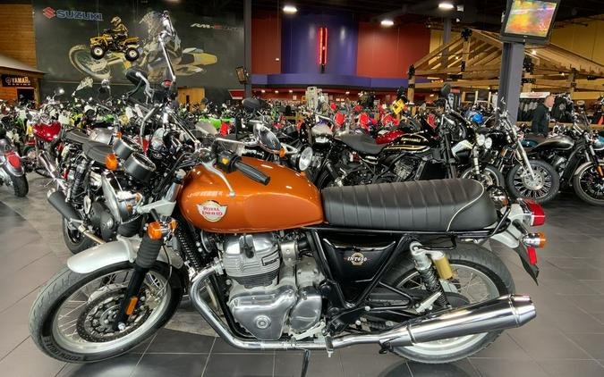 2022 Royal Enfield Int650 Orange Crush