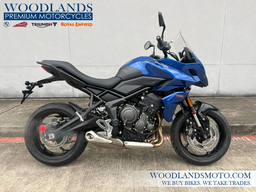 2023 Triumph Tiger Sport 660 Lucerne Blue / Sapphire Black