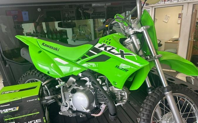 2025 Kawasaki KLX 110R LIME GREEN