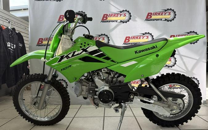 2025 Kawasaki KLX 110R LIME GREEN
