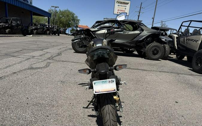 2025 Kawasaki Z125 PRO Cypher Camo Beige