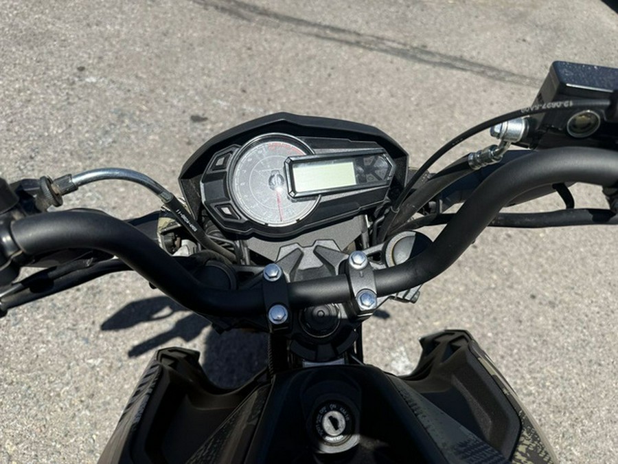 2025 Kawasaki Z125 PRO Cypher Camo Beige