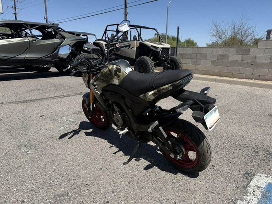 2025 Kawasaki Z125 PRO Cypher Camo Beige
