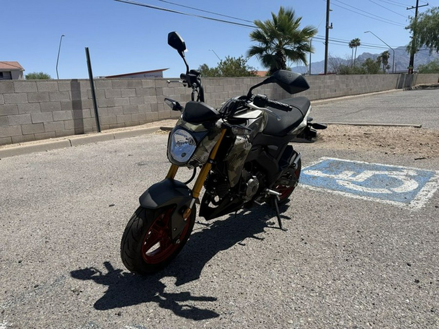 2025 Kawasaki Z125 PRO Cypher Camo Beige