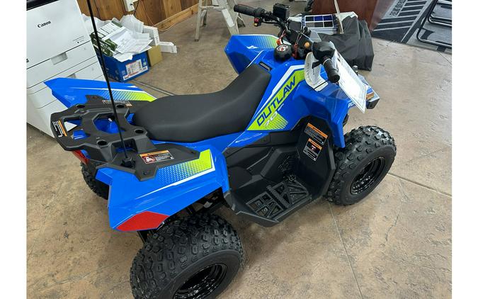 2024 Polaris Industries OUTLAW 70 EFI - VELOCITY BLUE/LIFTED LIME