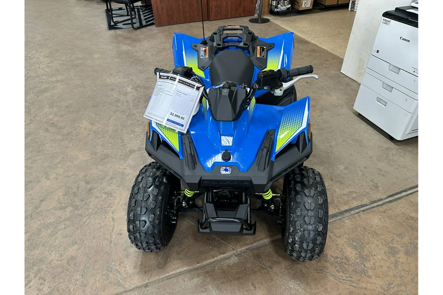 2024 Polaris Industries OUTLAW 70 EFI - VELOCITY BLUE/LIFTED LIME