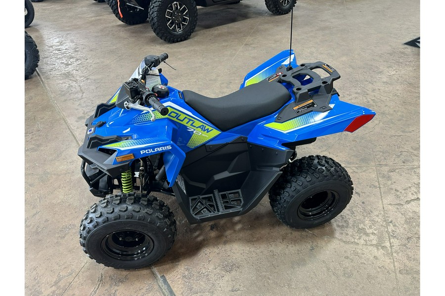 2024 Polaris Industries OUTLAW 70 EFI - VELOCITY BLUE/LIFTED LIME