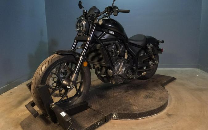2022 Honda Rebel 1100 Gunmetal Black Metallic