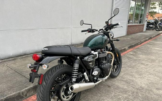 2024 Triumph Speed Twin 900 Competition Green/Phantom Black