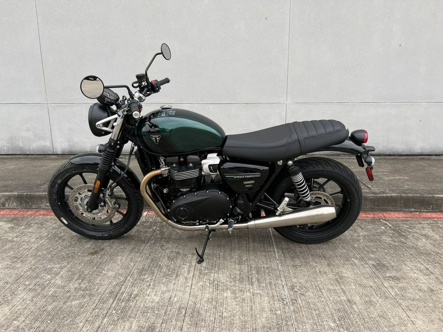 2024 Triumph Speed Twin 900 Competition Green/Phantom Black