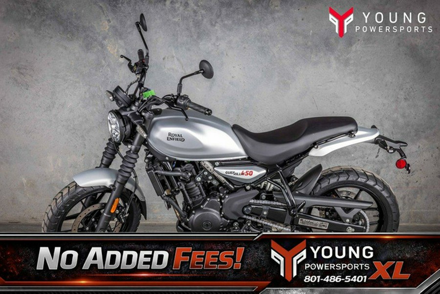 2026 Royal Enfield Guerrilla 450 Smoke Silver