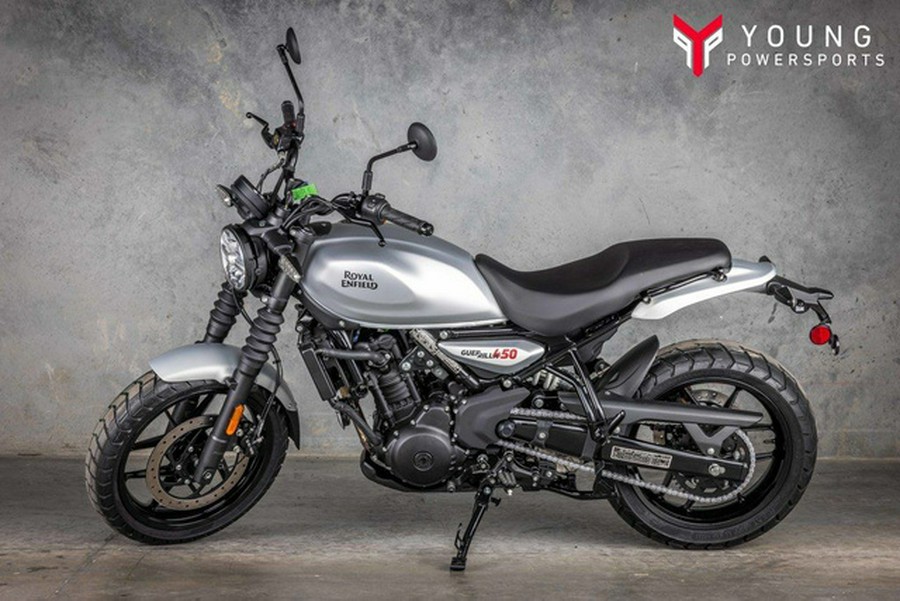 2026 Royal Enfield Guerrilla 450 Smoke Silver