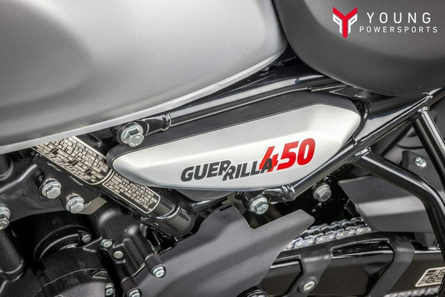 2026 Royal Enfield Guerrilla 450 Smoke Silver