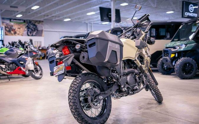 2026 Kawasaki KLR®650 Adventure ABS Cypher Camo Beige
