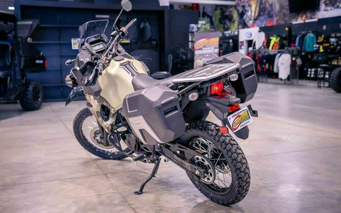 2026 Kawasaki KLR®650 Adventure ABS Cypher Camo Beige
