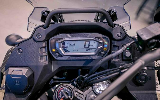 2026 Kawasaki KLR®650 Adventure ABS Cypher Camo Beige