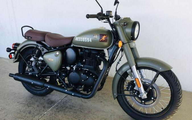 2023 Royal Enfield Classic 350 Signals Marsh Grey