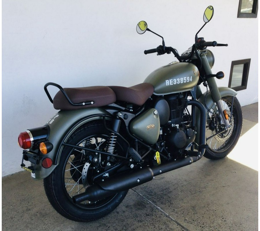 2023 Royal Enfield Classic 350 Signals Marsh Grey