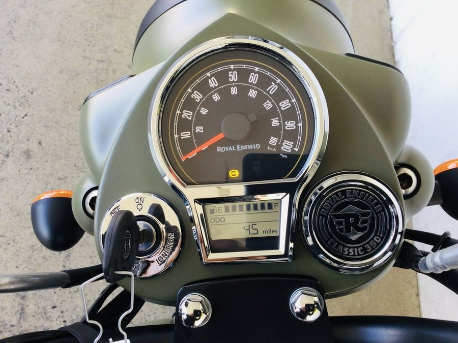 2023 Royal Enfield Classic 350 Signals Marsh Grey