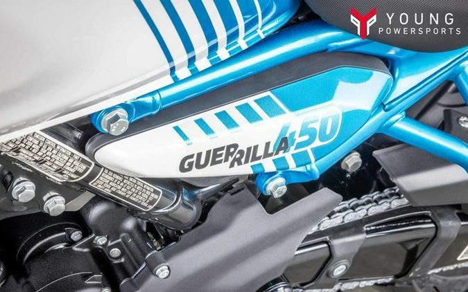 2026 Royal Enfield Guerrilla 450 Brava Blue