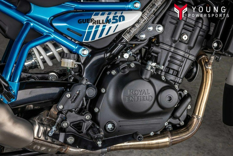 2026 Royal Enfield Guerrilla 450 Brava Blue