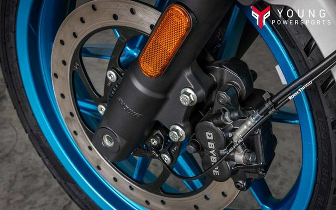 2026 Royal Enfield Guerrilla 450 Brava Blue