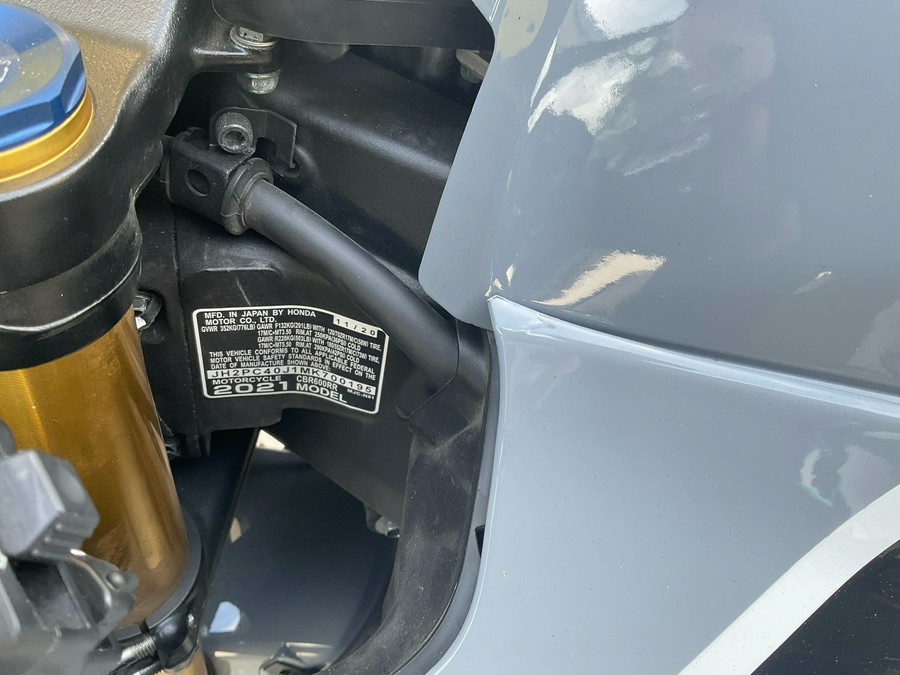 2021 Honda CBR600RR