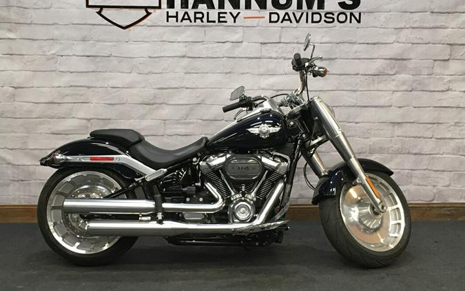 2019 Harley-Davidson Fat Boy 114 Midnight Blue FLFBS