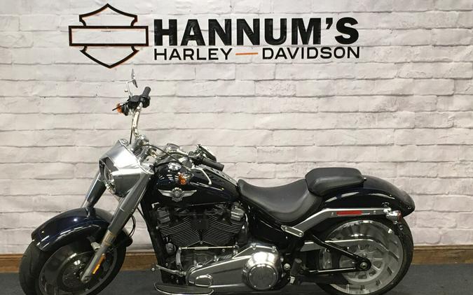 2019 Harley-Davidson Fat Boy 114 Midnight Blue FLFBS