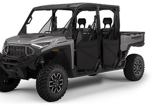 New 2024 POLARIS RANGER CREW XD 1500 PREMIUM TURBO SILVER