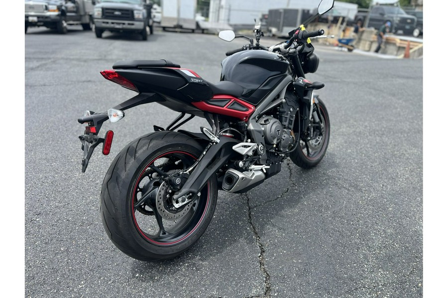 2021 Triumph STREET TRIPLE R LRH