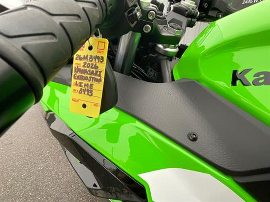2026 Kawasaki Ninja 500 SE ABS