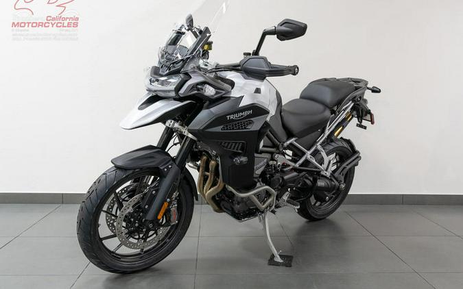 2023 Triumph Tiger 1200 GT Explorer Snowdonia White