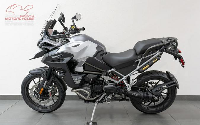 2023 Triumph Tiger 1200 GT Explorer Snowdonia White